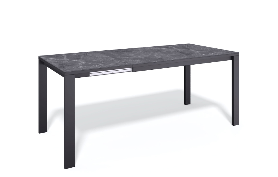 Обеденные столы - изображение №4 "Стол обеденный Легро раздвижной черный"  на www.Angstrem-mebel.ru