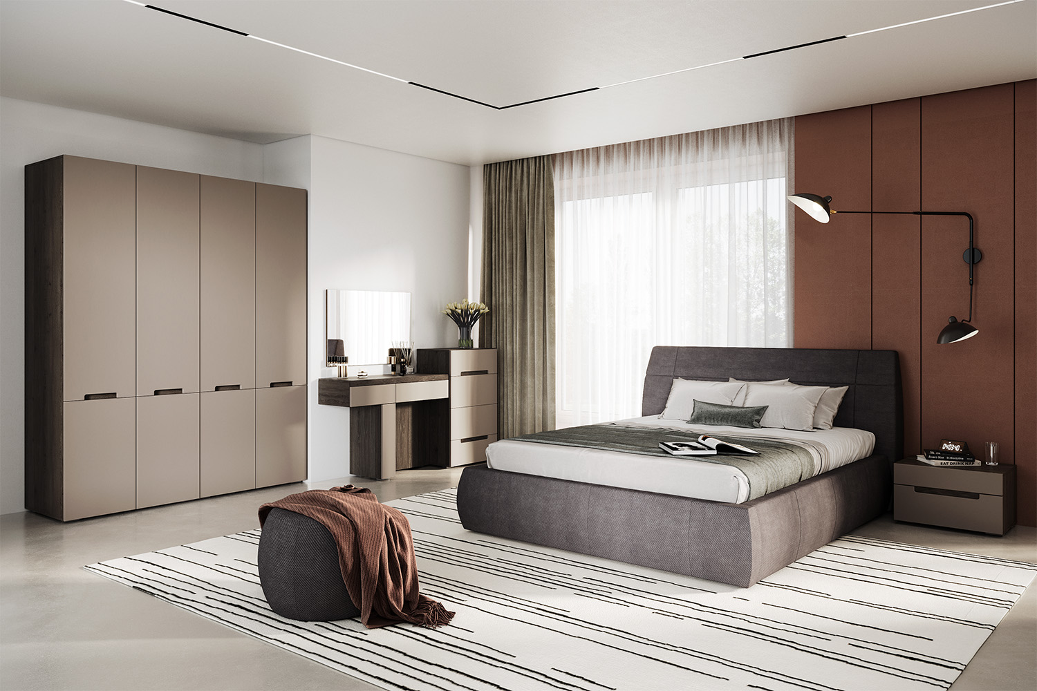 Туалетные столы - изображение №3 "Стол Анри туалетный с выдвижными ящиками"  на www.Angstrem-mebel.ru