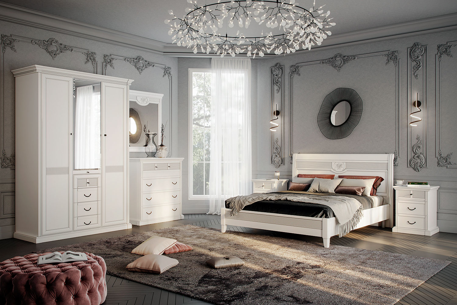 Двуспальные кровати - изображение №6 "Кровать Изотта 180 х 200"  на www.Angstrem-mebel.ru