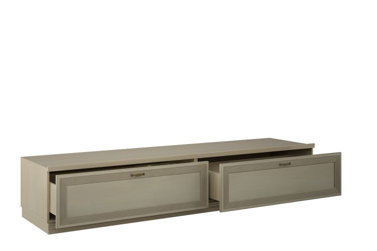 Тумбы под телевизор - изображение №4 "Тумба Адажио под телевизор с выдвижными ящиками"  на www.Angstrem-mebel.ru