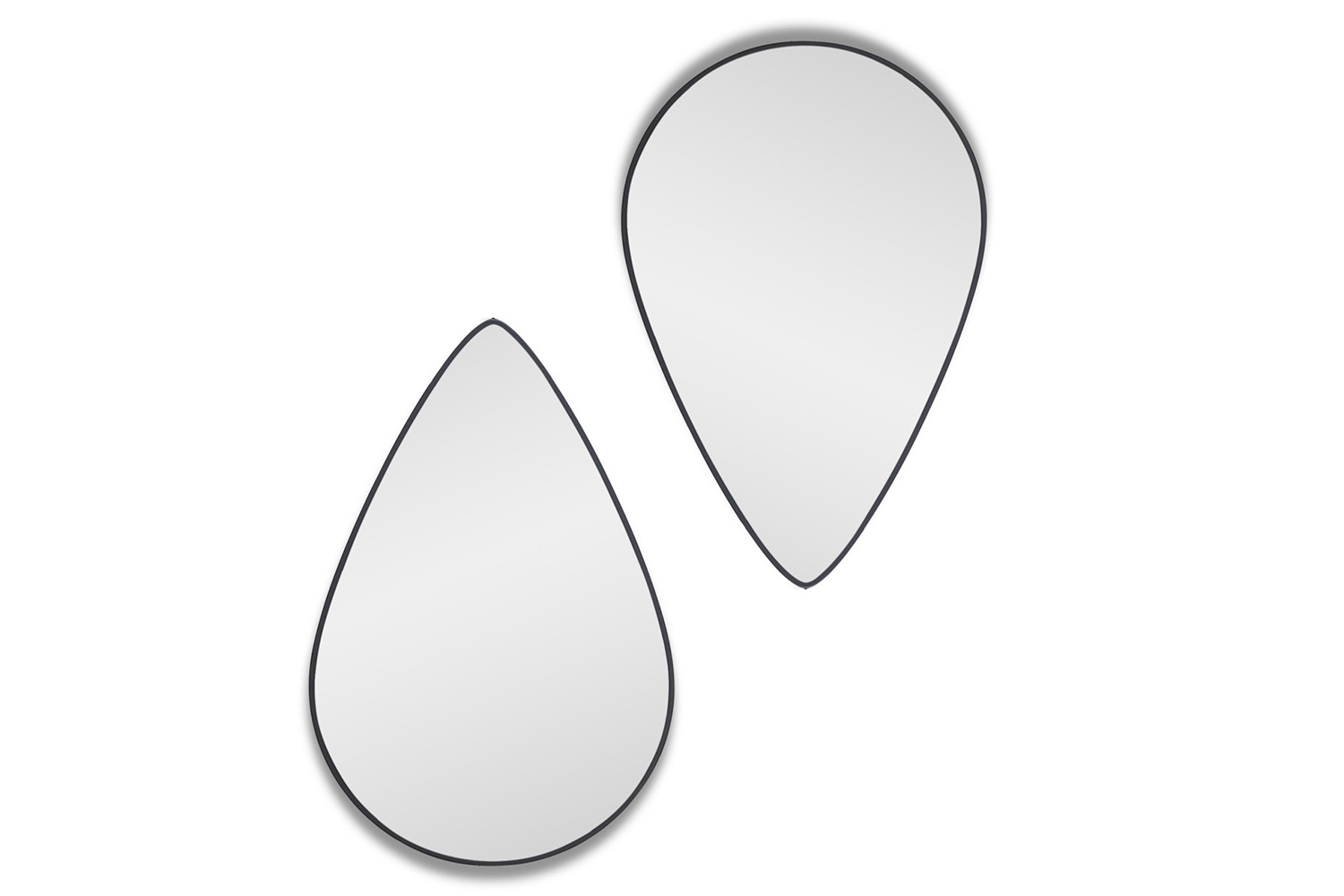 Зеркала - изображение №4 "Droppe Black Зеркало в тонкой раме Smal"  на www.Angstrem-mebel.ru