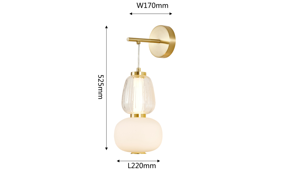 Бра - изображение №8 "Настенный светильник Bella"  на www.Angstrem-mebel.ru