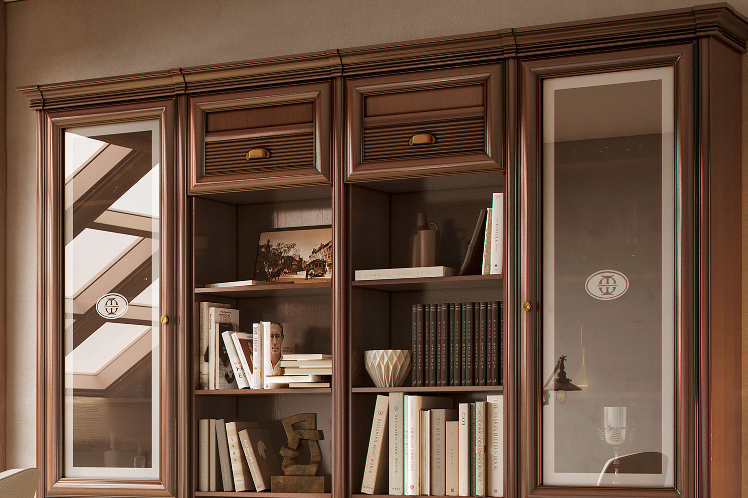 Библиотеки и кабинеты - изображение №6 на www.angstrem-mebel.ru