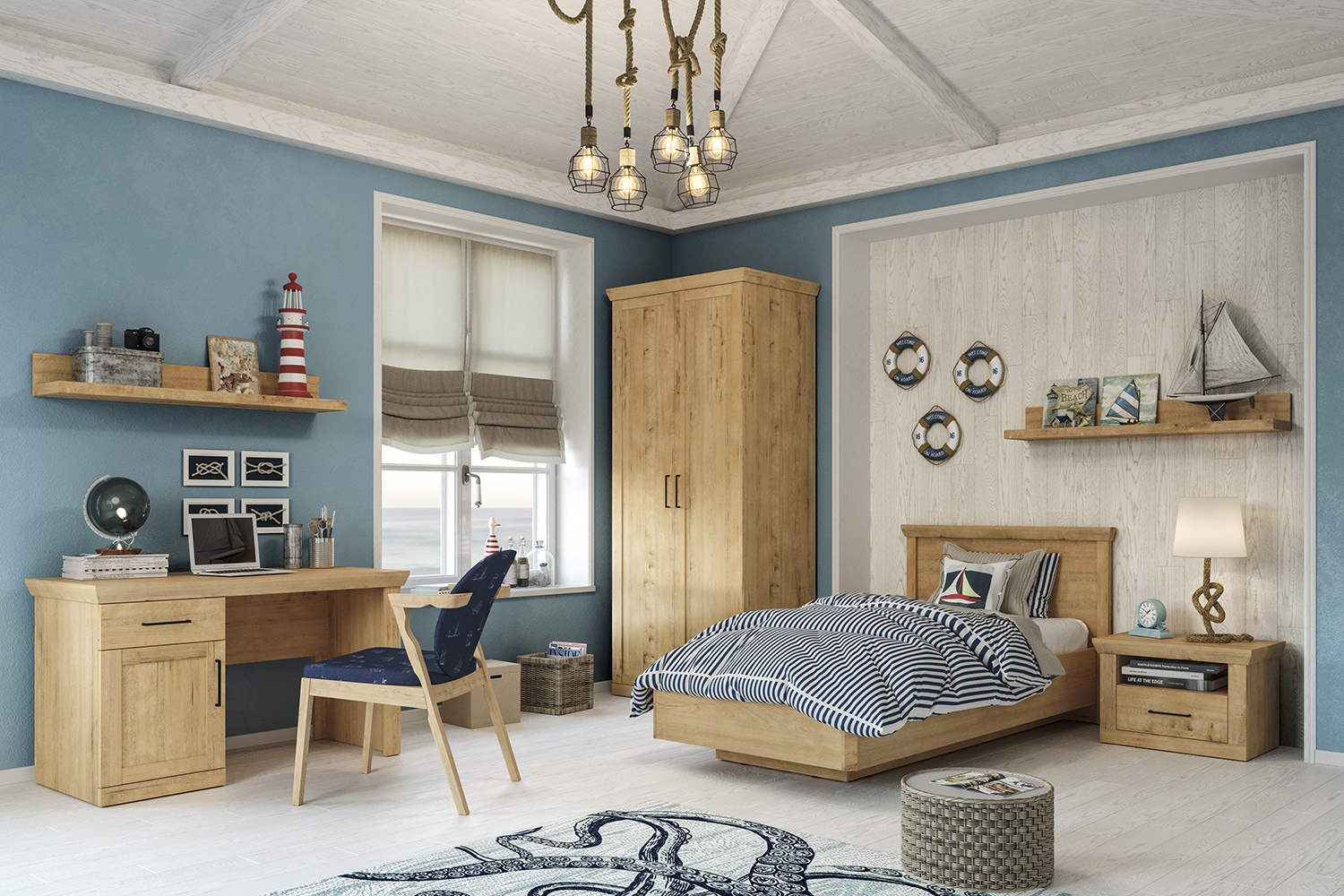 Односпальные кровати - изображение №6 "Кровать Магнум 90 х 200"  на www.Angstrem-mebel.ru