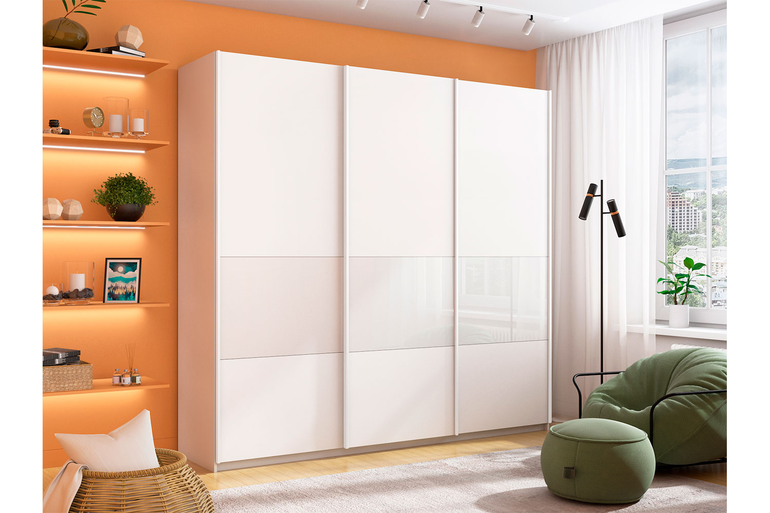 Шкафы-купе - изображение №4 "Шкаф-купе Lux"  на www.Angstrem-mebel.ru