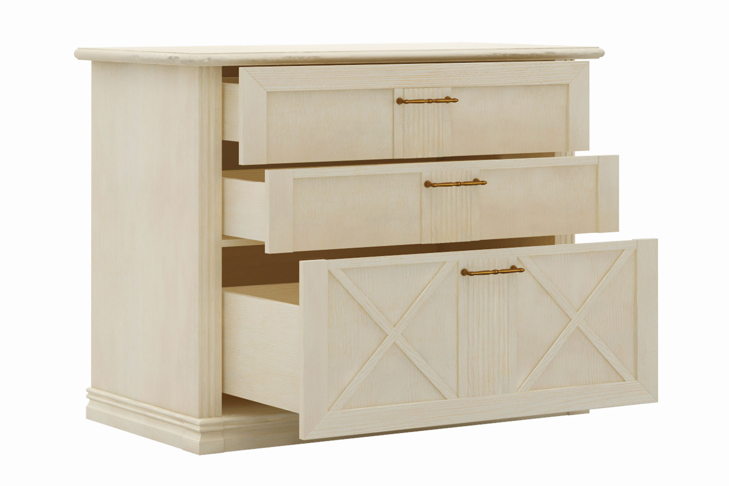 Комоды - изображение №4 "Комод Кантри с выдвижными ящиками"  на www.Angstrem-mebel.ru