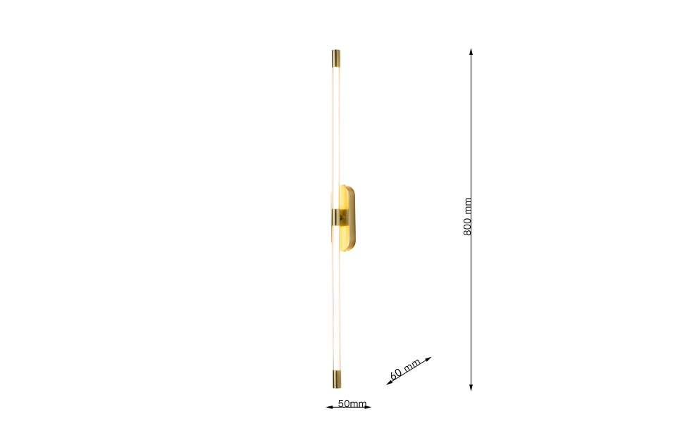 Бра - изображение №6 "Настенный светильник Arrow 600"  на www.Angstrem-mebel.ru