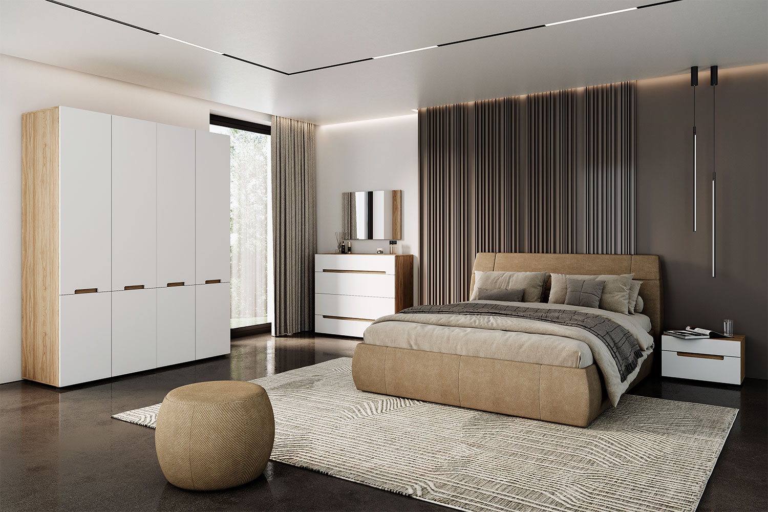 Двуспальные кровати - изображение №9 "Кровать Анри"  на www.Angstrem-mebel.ru