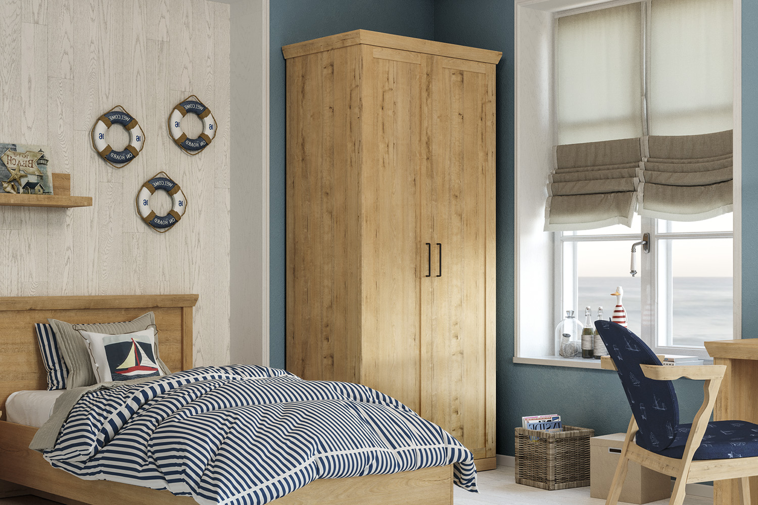 Распашные шкафы - изображение №3 "Шкаф Магнум с полками (2 комплекта)"  на www.Angstrem-mebel.ru