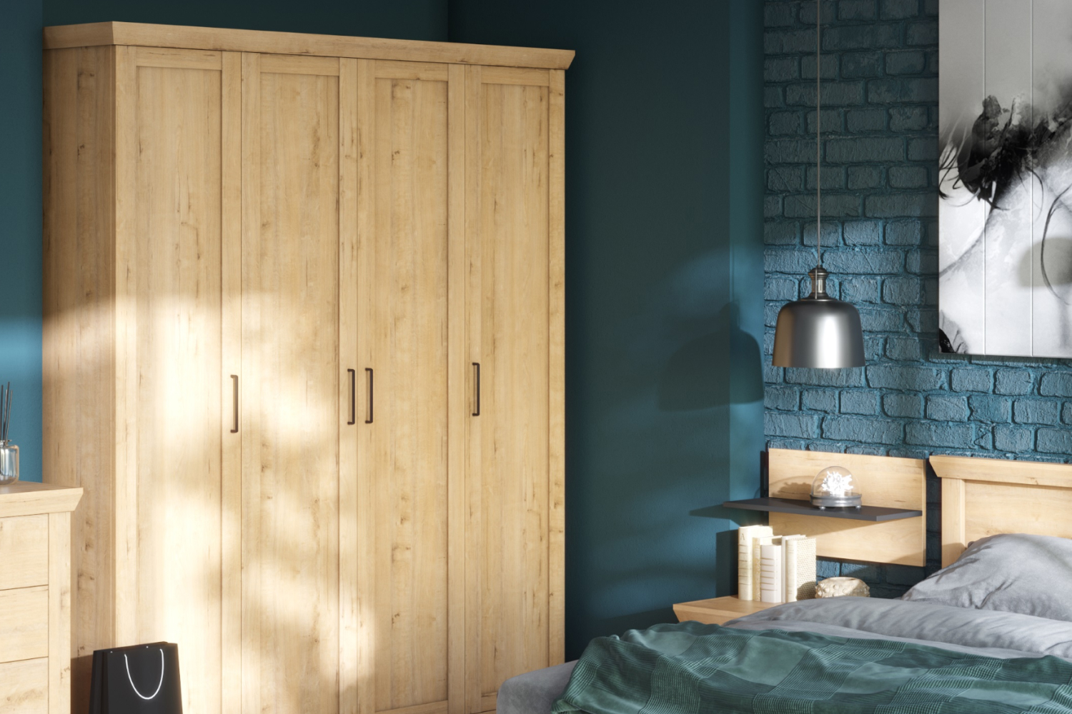 Шкафы платяные - изображение №3 "Шкаф Магнум для одежды"  на www.Angstrem-mebel.ru