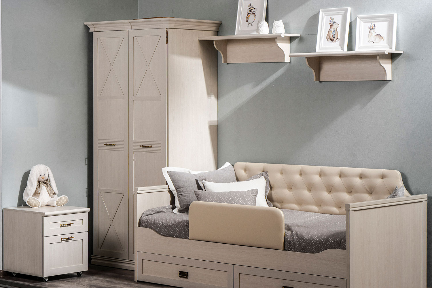 Детские кровати - изображение №11 "Кровать Кантри 90 х 200"  на www.Angstrem-mebel.ru