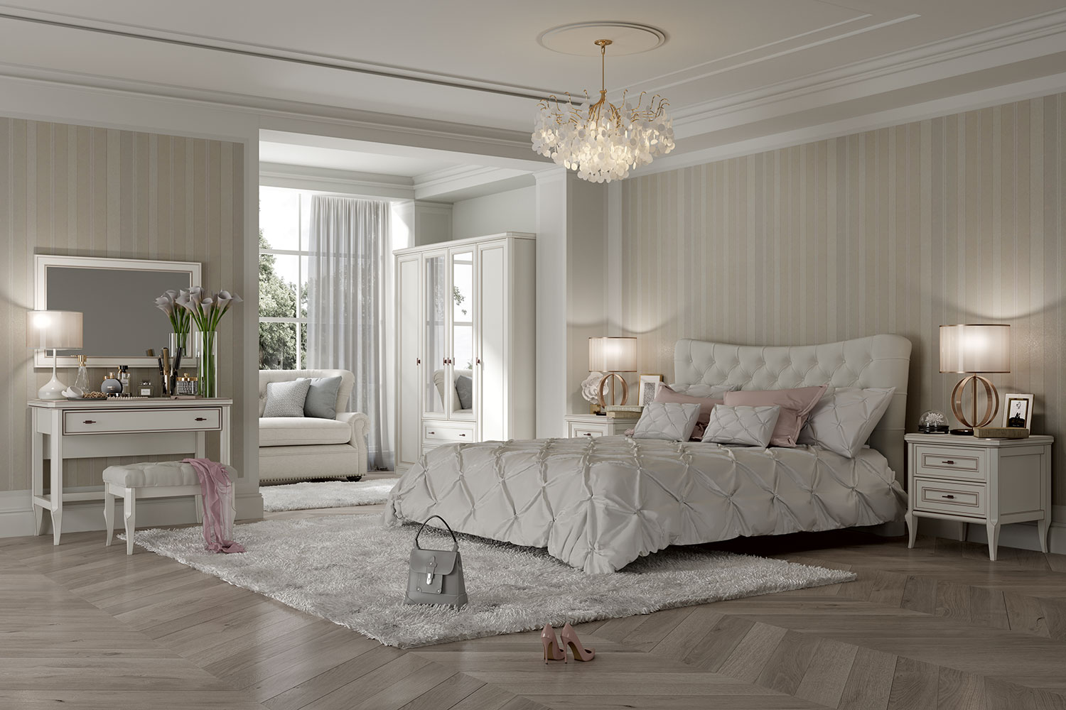 Шкафы платяные - изображение №4 "Шкаф Онтарио"  на www.Angstrem-mebel.ru