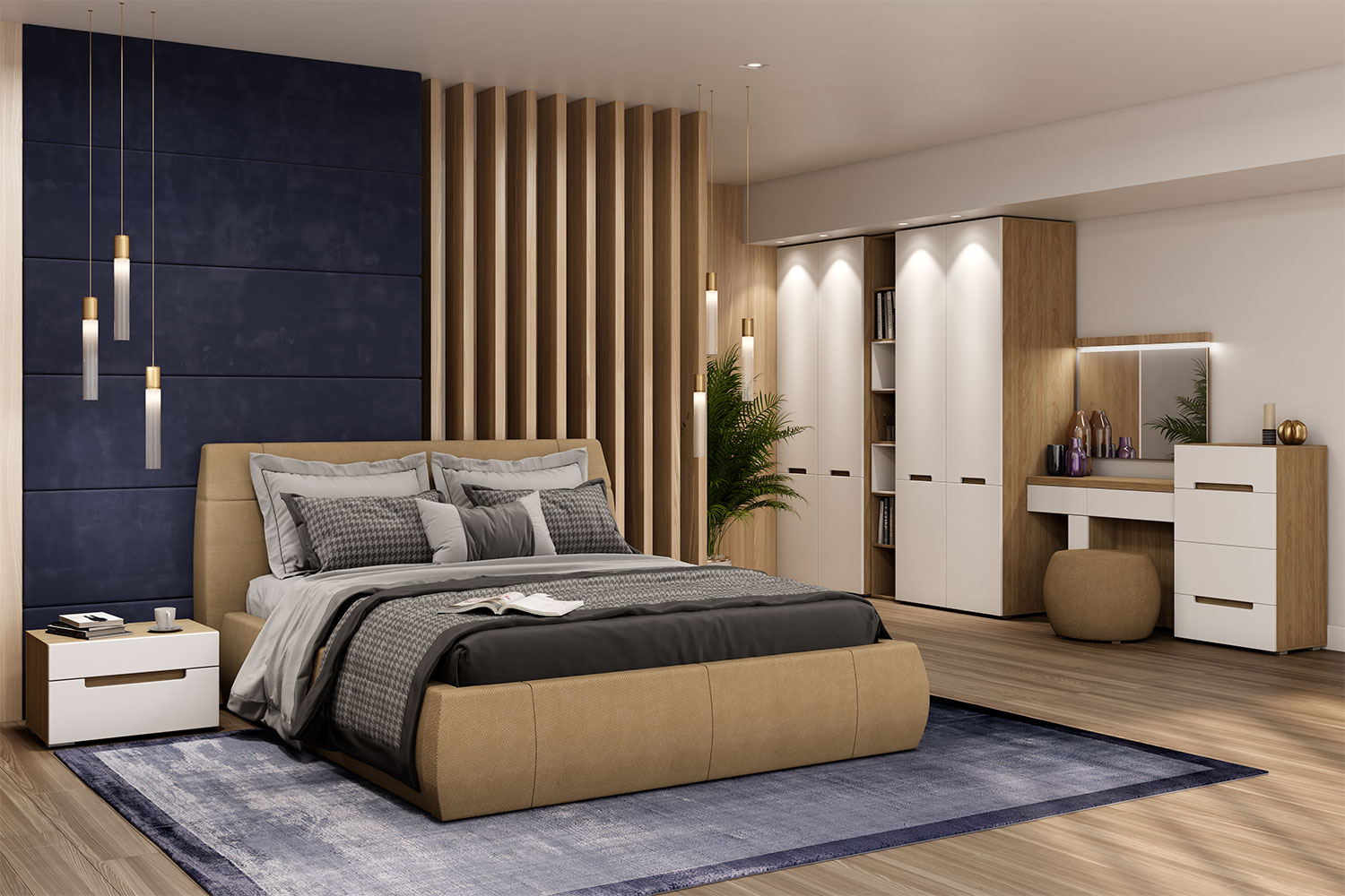 Двуспальные кровати - изображение №8 "Кровать Анри"  на www.Angstrem-mebel.ru