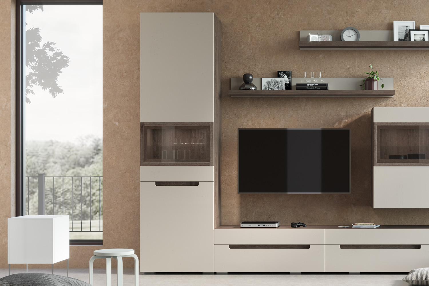 Шкафы-пеналы - изображение №4 "Шкаф Анри"  на www.Angstrem-mebel.ru