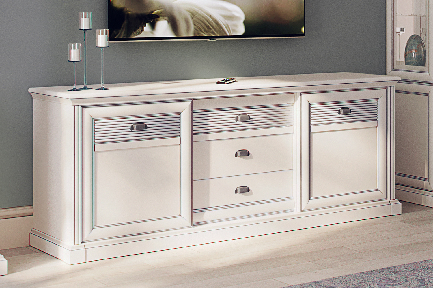 Тумбы под телевизор - изображение №4 "Тумба Изотта под телевизор"  на www.Angstrem-mebel.ru