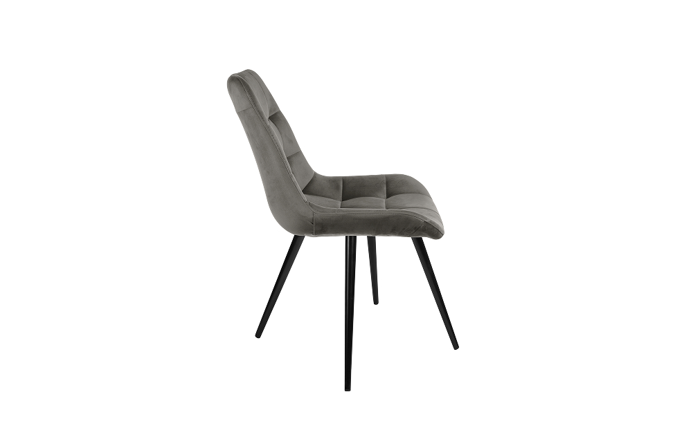 Кухонные стулья - изображение №3 "Стул Глейс поворотный антрацит / опоры черные"  на www.Angstrem-mebel.ru