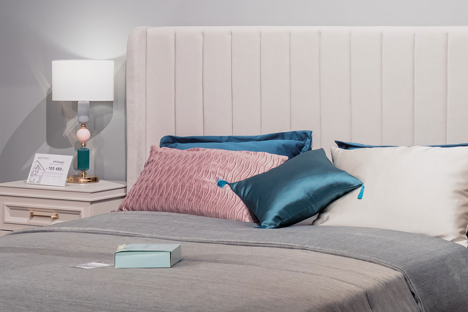 Двуспальные кровати - изображение №8 "Кровать Аделия 160 х 200"  на www.Angstrem-mebel.ru