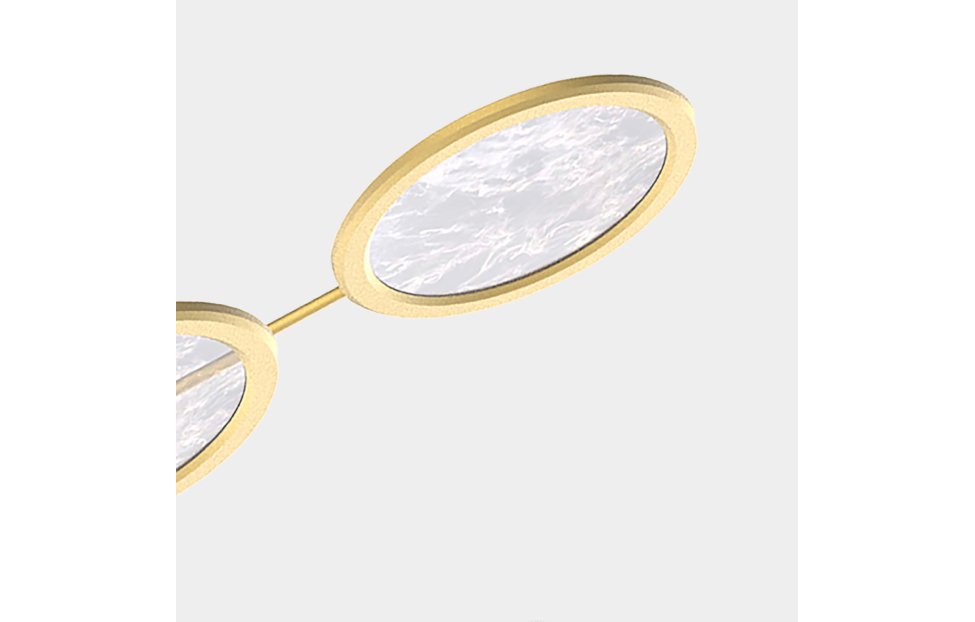 Люстры - изображение №4 "Потолочная люстра Imma (золото) D1200*H770 6*LED*9W"  на www.Angstrem-mebel.ru