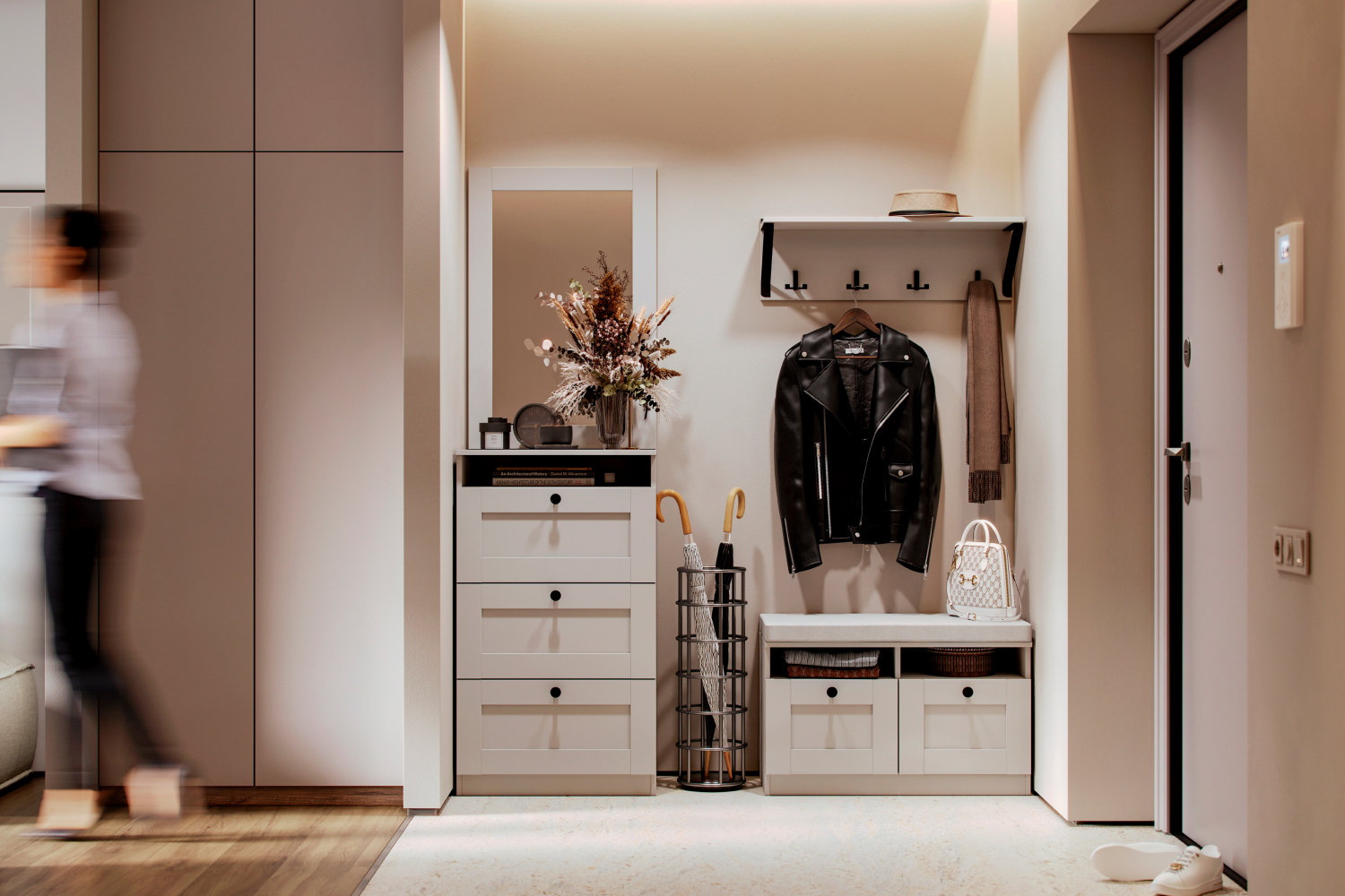 Вешалки - изображение №4 "Вешалка Хъердис"  на www.Angstrem-mebel.ru