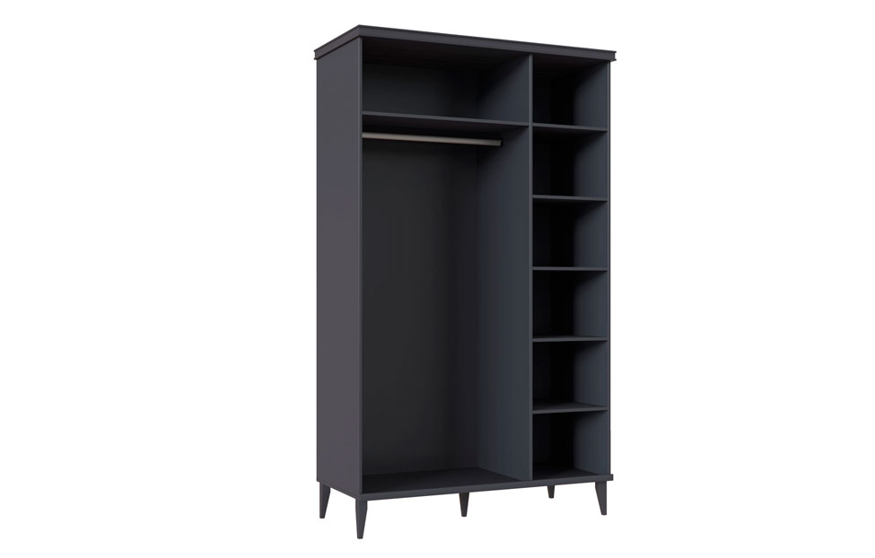 Шкафы платяные - изображение №4 "Шкаф Орландо для одежды Ш.137.6 х В.232.3 х 61.7"  на www.Angstrem-mebel.ru