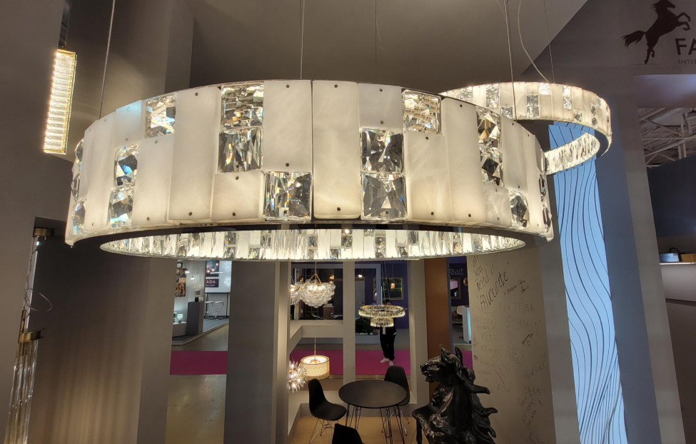 Люстры - изображение №4 "Подвесная люстра Chapiteau D820*H110/1500 2*LED*44W"  на www.Angstrem-mebel.ru