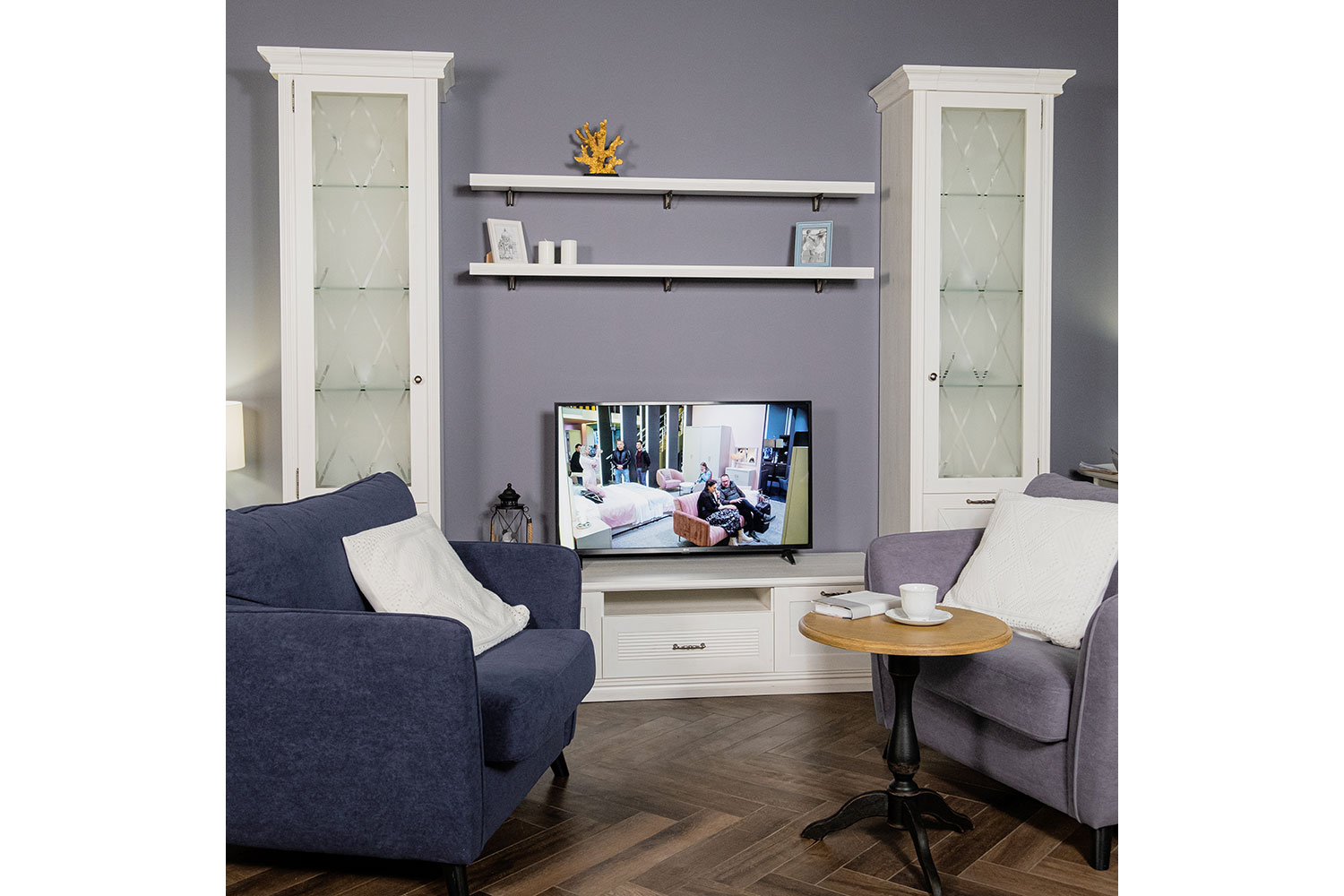 Шкафы-витрины - изображение №11 "Шкаф Кантри"  на www.Angstrem-mebel.ru