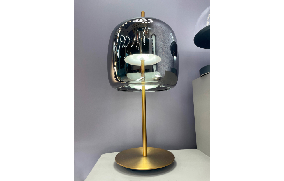 Настольные светильники - изображение №7 "Настольная лампа Reflex (дымчато-серый) D260*H565 LED*21W"  на www.Angstrem-mebel.ru