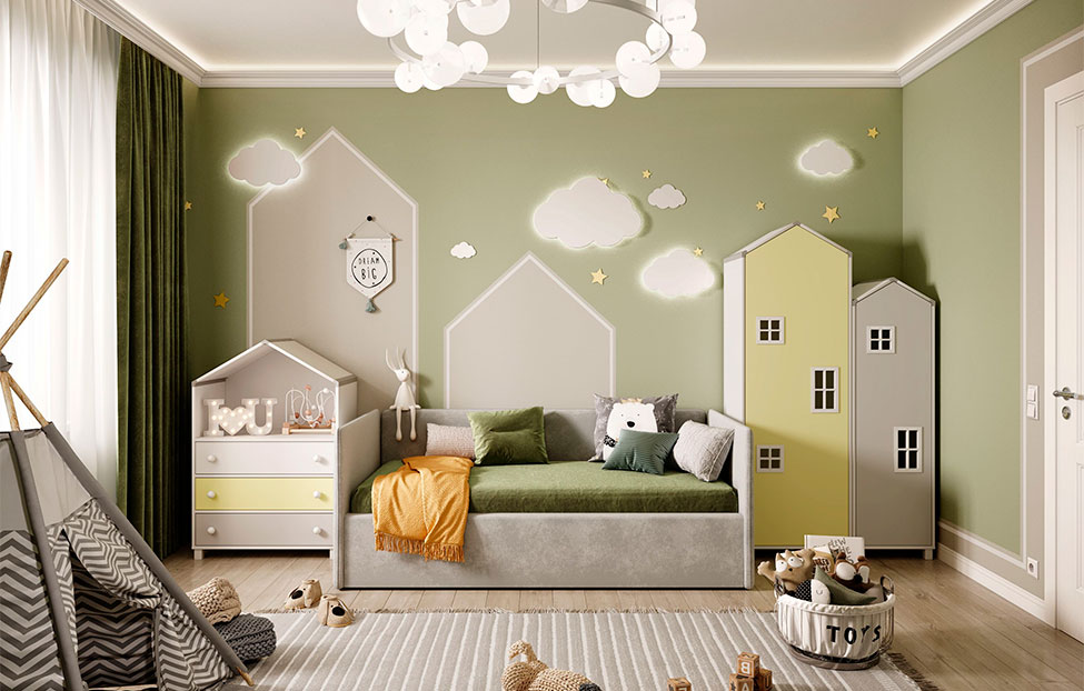 Детские кровати - изображение №4 "Кровать Кеноша 90 х 190 с выдвижным ящиком"  на www.Angstrem-mebel.ru