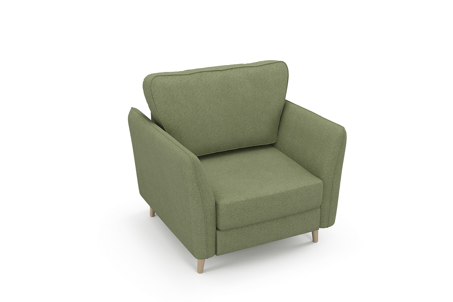 Интерьерные кресла - изображение №4 "Кресло АННИКА NEW со светлыми опорами"  на www.Angstrem-mebel.ru