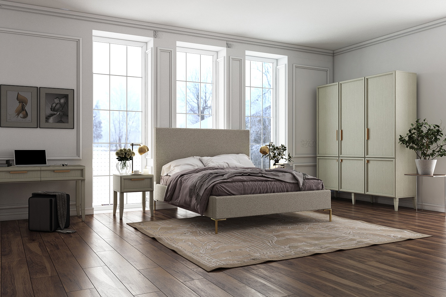 Шкафы платяные - изображение №4 "Шкаф Чарли"  на www.Angstrem-mebel.ru