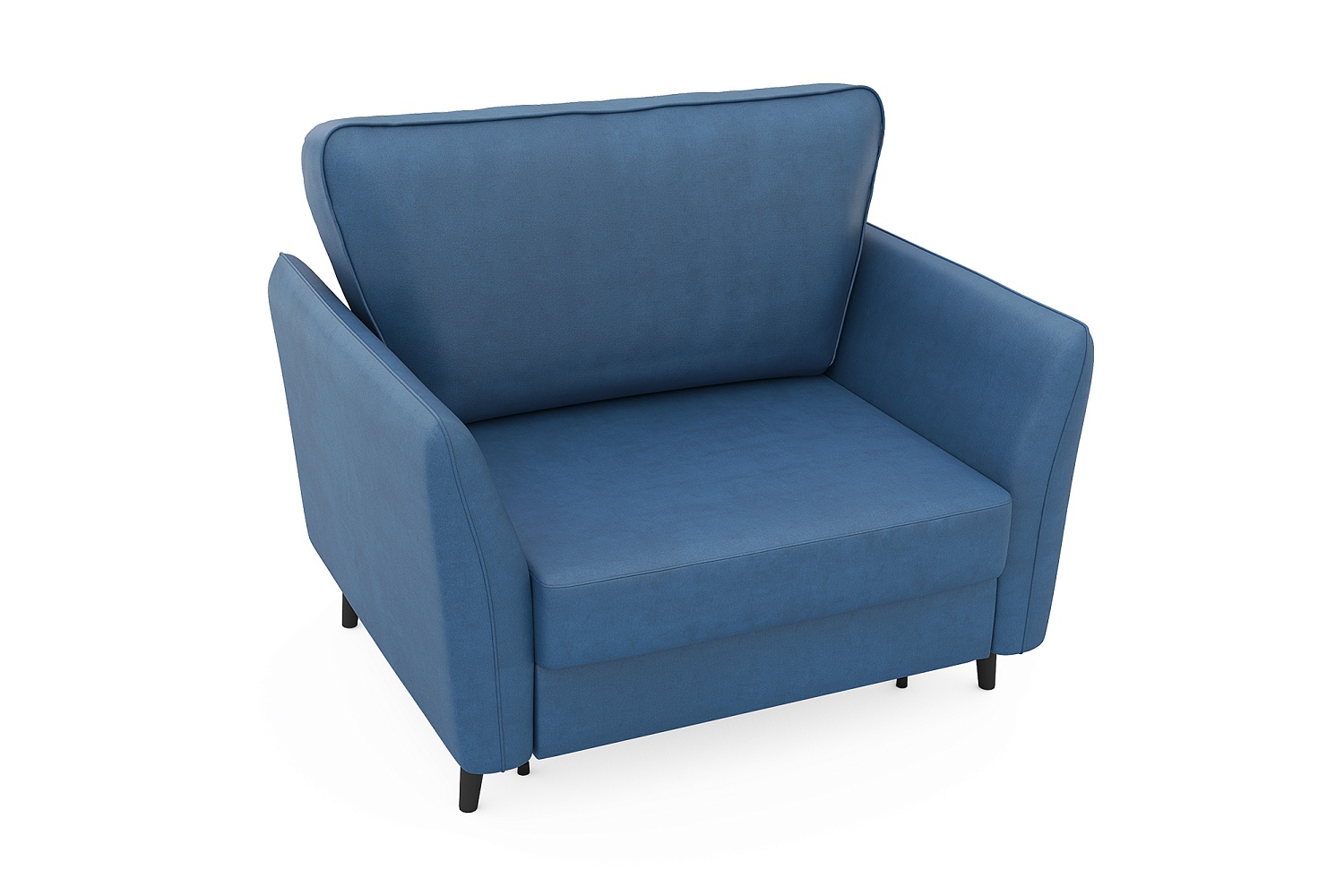 Интерьерные кресла - изображение №3 "Кресло АННИКА NEW с мех. МТД-9, опоры черные"  на www.Angstrem-mebel.ru