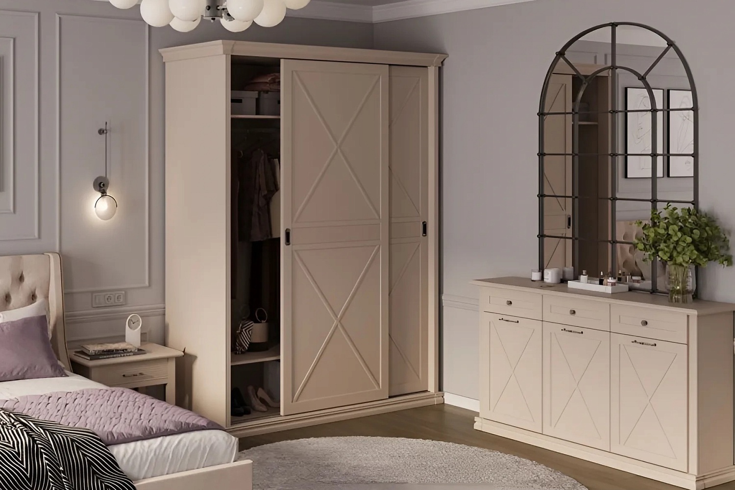 "Спальни" - изображение №4 на www.angstrem-mebel.ru